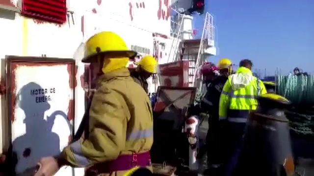 Trei marinari răniți în urma unui incendiu izbucnit în Portul Constanța