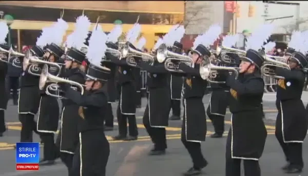 Ziua Recunoștinței, marcată prin parada din New York. Mesajul lui Trump