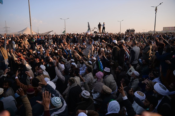 Protest violent &icirc;n Pakistan