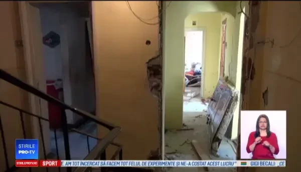 Explozie într-un bloc din Piatra Neamț: peste 20 de persoane au fost evacuate