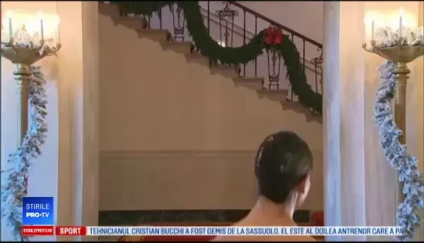 Primul Crăciun la Casa Albă cu familia Trump. Prima doamnă a ales personal ornamentele