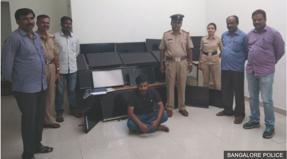 Un hoț a furat peste 120 de televizoare din hoteluri: „Le transporta în valiză”