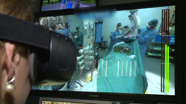 Operație pe creier, filmată și transmisă LIVE pe internet cu ajutorul camerei 360
