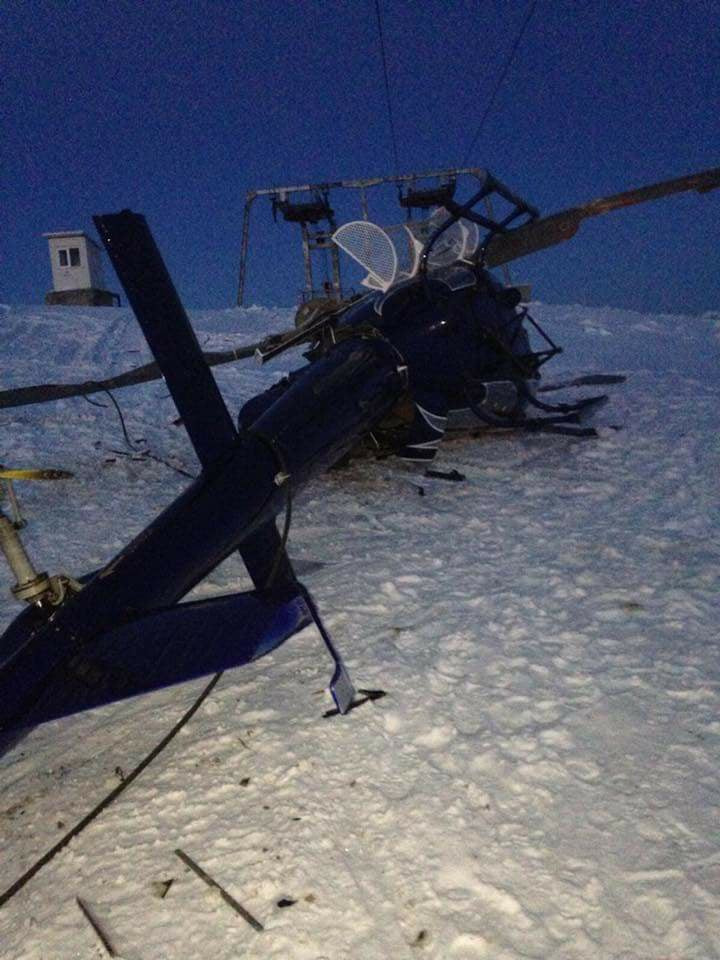 Omul de afaceri Romeo Dunca s-a prăbuşit cu elicopterul pe Muntele Mic