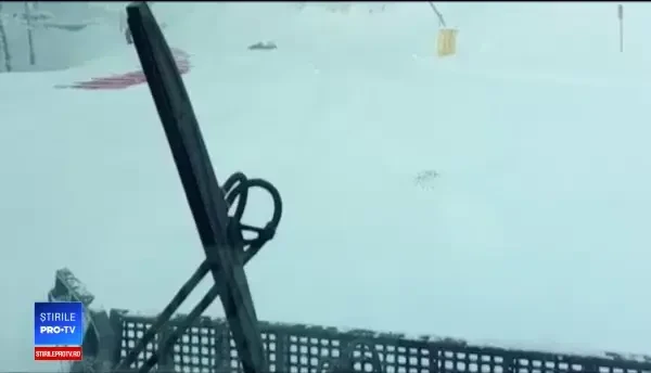 Cel mai aglomerat 1 Decembrie: codul portocaliu i-a adus pe turiști la munte