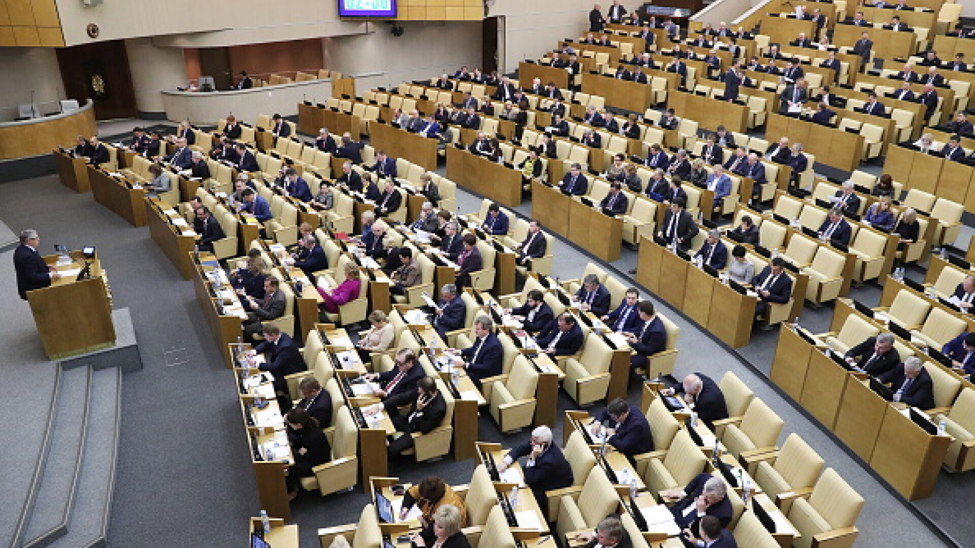 Rusia ar putea interzice accesul presei americane în Duma de Stat