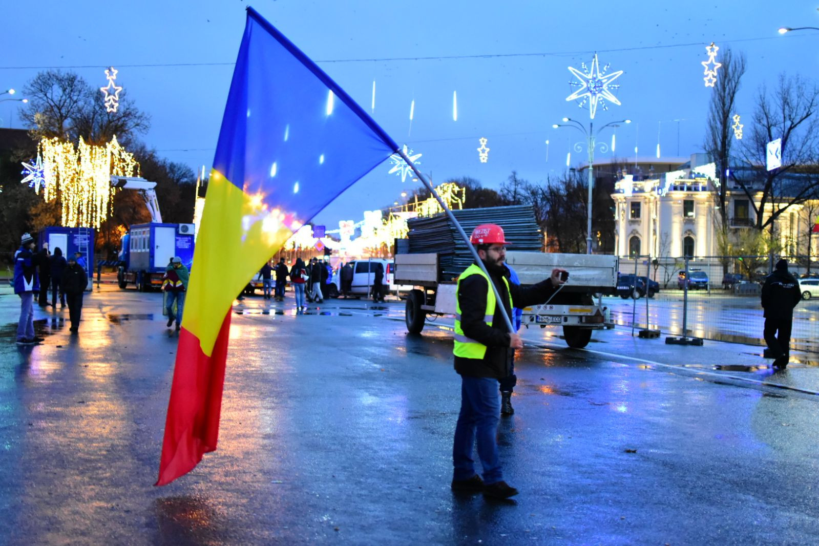 protestatari targ Craciun