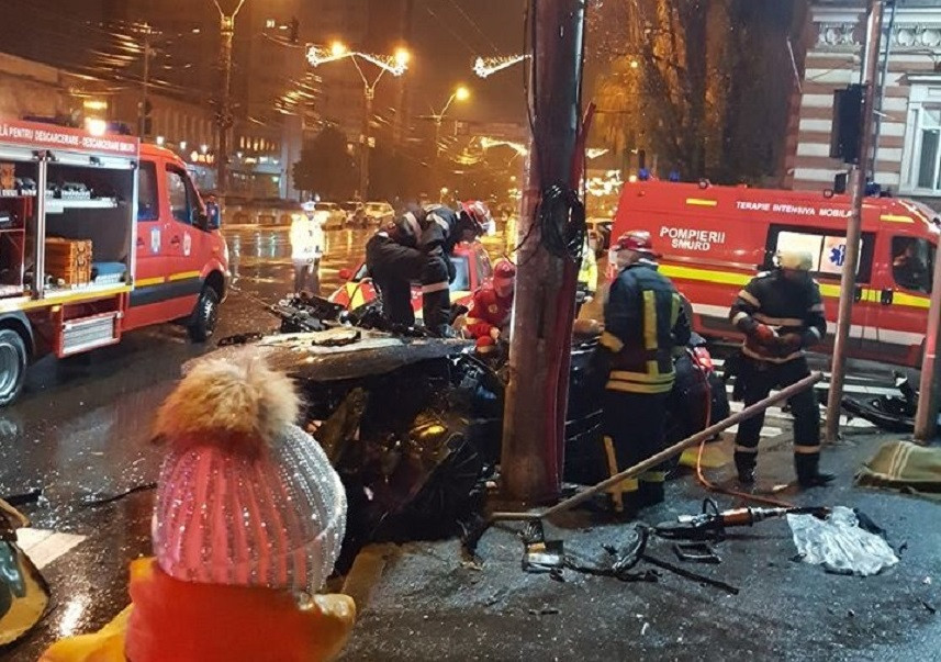 Accident grav în centrul oraşului Galaţi: 2 morţi şi 2 răniţi