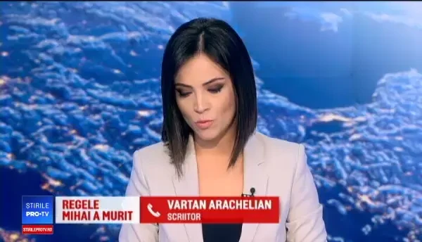 Vartan Arachelian, despre moartea Regelui Mihai: Pleacă de lângă noi nu doar un rege, ci un om cu totul și cu totul excepțional