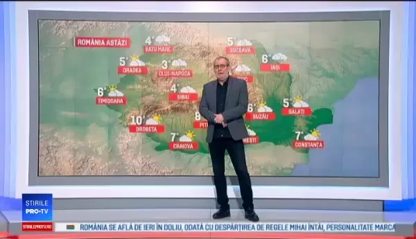 Vremea 6 decembrie 2017. Miercuri, temperaturile cresc