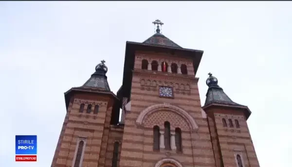 Zeci de timişoreni au fost prezenţi la Catedrala Metropolitană şi s-au rugat pentru Regele Mihai