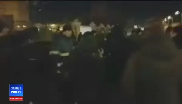 Dosar penal în cazul incidentului rutier din zona Parlamentului, unde au avut loc proteste