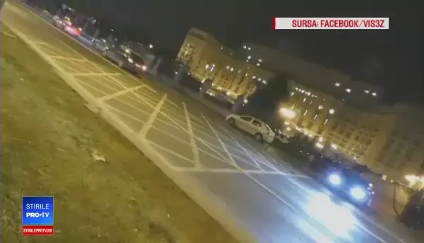 Momentul în care deputatul PSD Ioan Terea loveşte cu maşina 2 protestatari. VIDEO