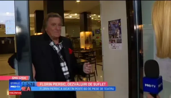 Florin Piersic, în lacrimi: Nu vă luați după cei care spun - Piersic vorbește mult
