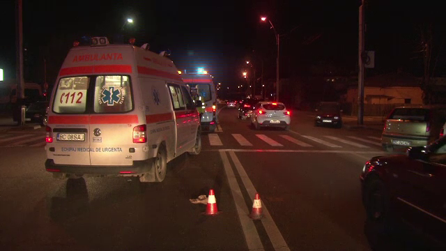 Doi frați din Bacău, loviți pe trecerea de pietoni de un șofer care a fugit