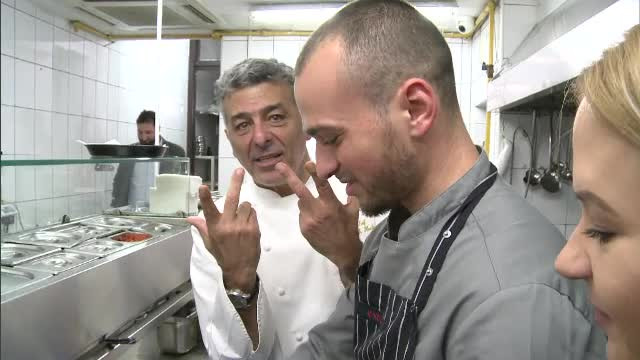 Raluca Muresan si chef Joseph Hadad
