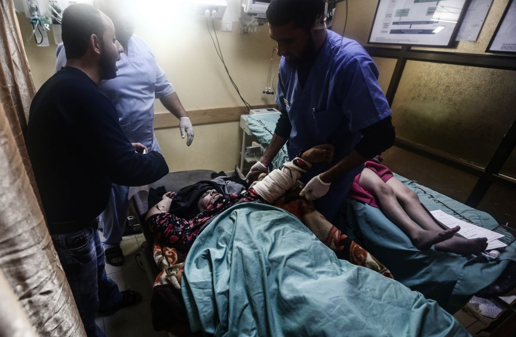 Israelul i-a atacat cu avioane pe palestinienii din Fâșia Gaza