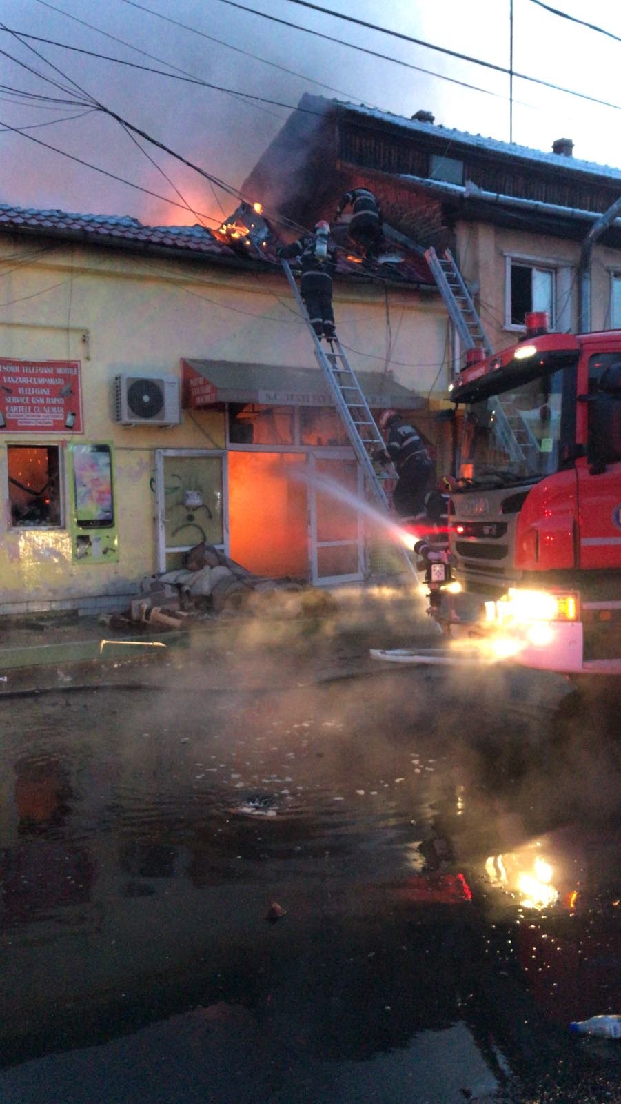 incendiu timisoara