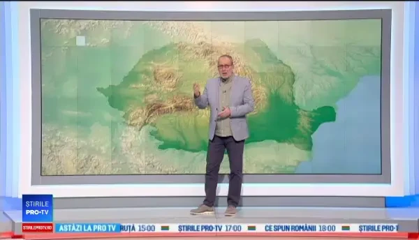 Temperaturile cresc ușor luni, iar de marți se încălzește semnificativ în toate regiunile