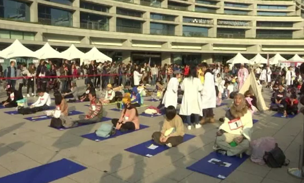 Competiție inedită în Taiwan. Motivul pentru care concurenții au trebuit doar să stea