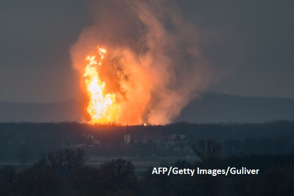 Europa rămâne fără gaze, după explozia din Austria. Italia declară starea de urgență. Decizia Gazprom
