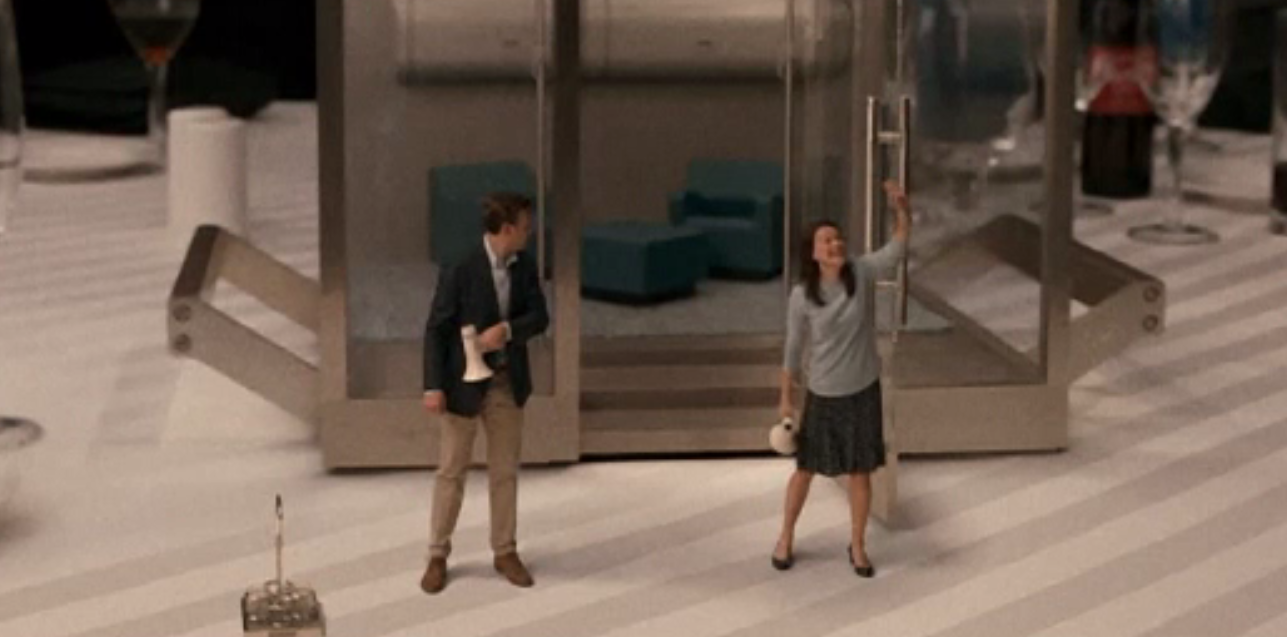 "Mini-oamenii", cel mai nou film al lui Matt Damon. Pelicula este plină de provocări