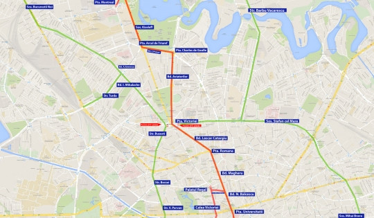 Restricţii de trafic în Bucureşti pentru funeraliile Regelui Mihai. Străzile afectate