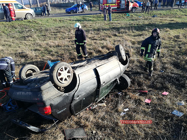Accident mortal în Vaslui: mașină lovită de tren. Trecerea de cale ferată n-are bariere