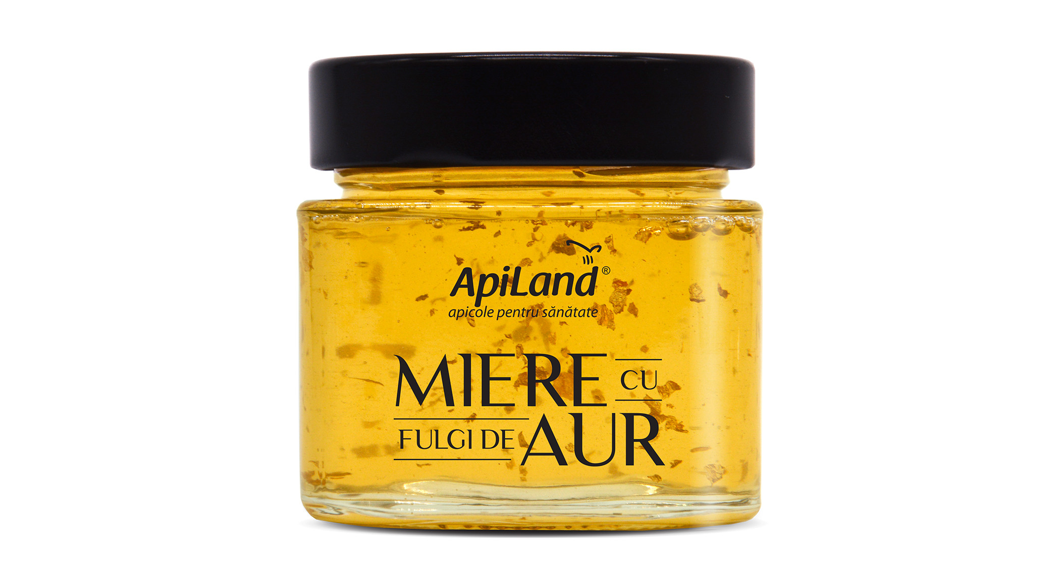 (P) Nou! ApiLand lansează Mierea cu fulgi de aur, o premieră absolută în România