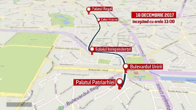 Restricții de trafic sâmbătă, la funeraliile Regelui Mihai. Străzile care vor fi închise