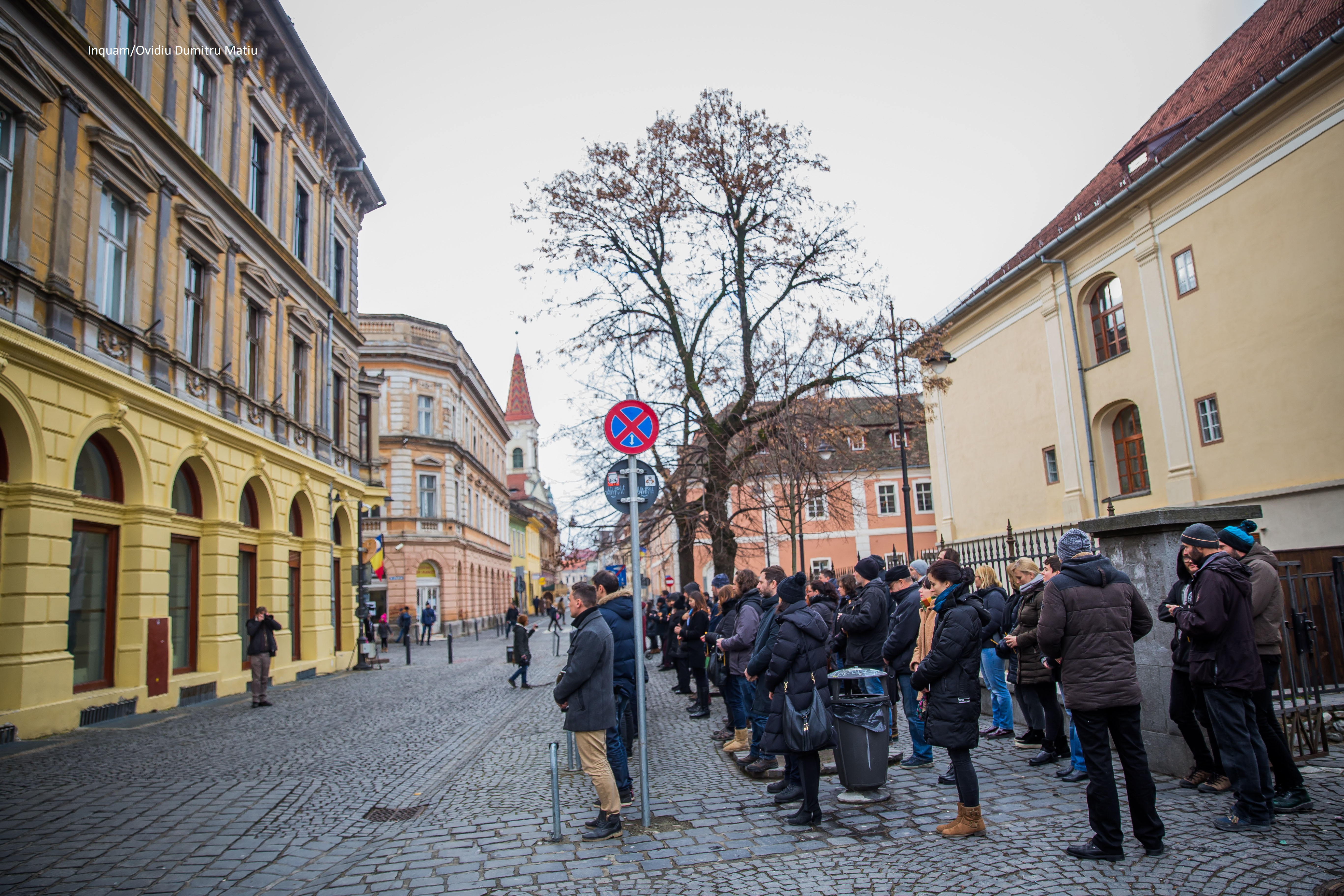 Protest la Sibiu