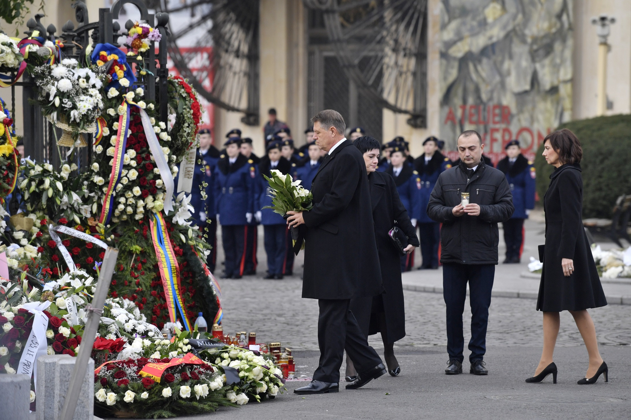 Klaus Iohannis la Palatul Regal