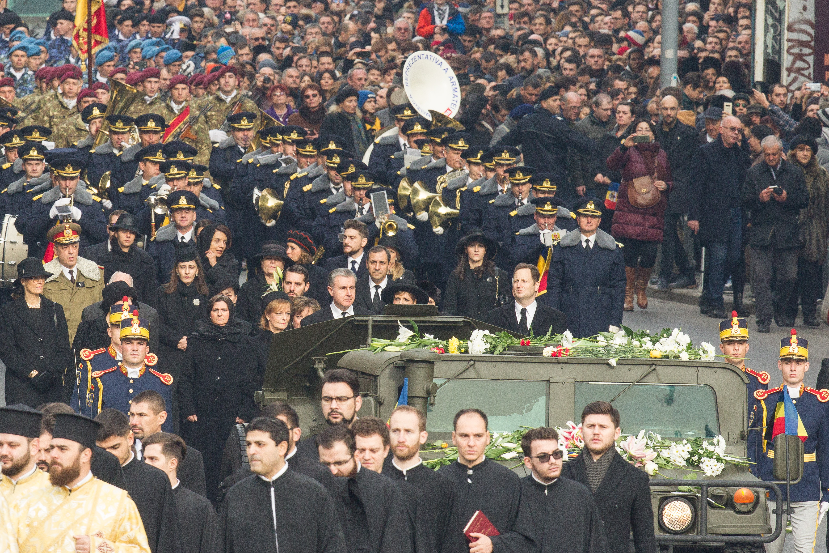 Funeraliile Regelui Mihai
