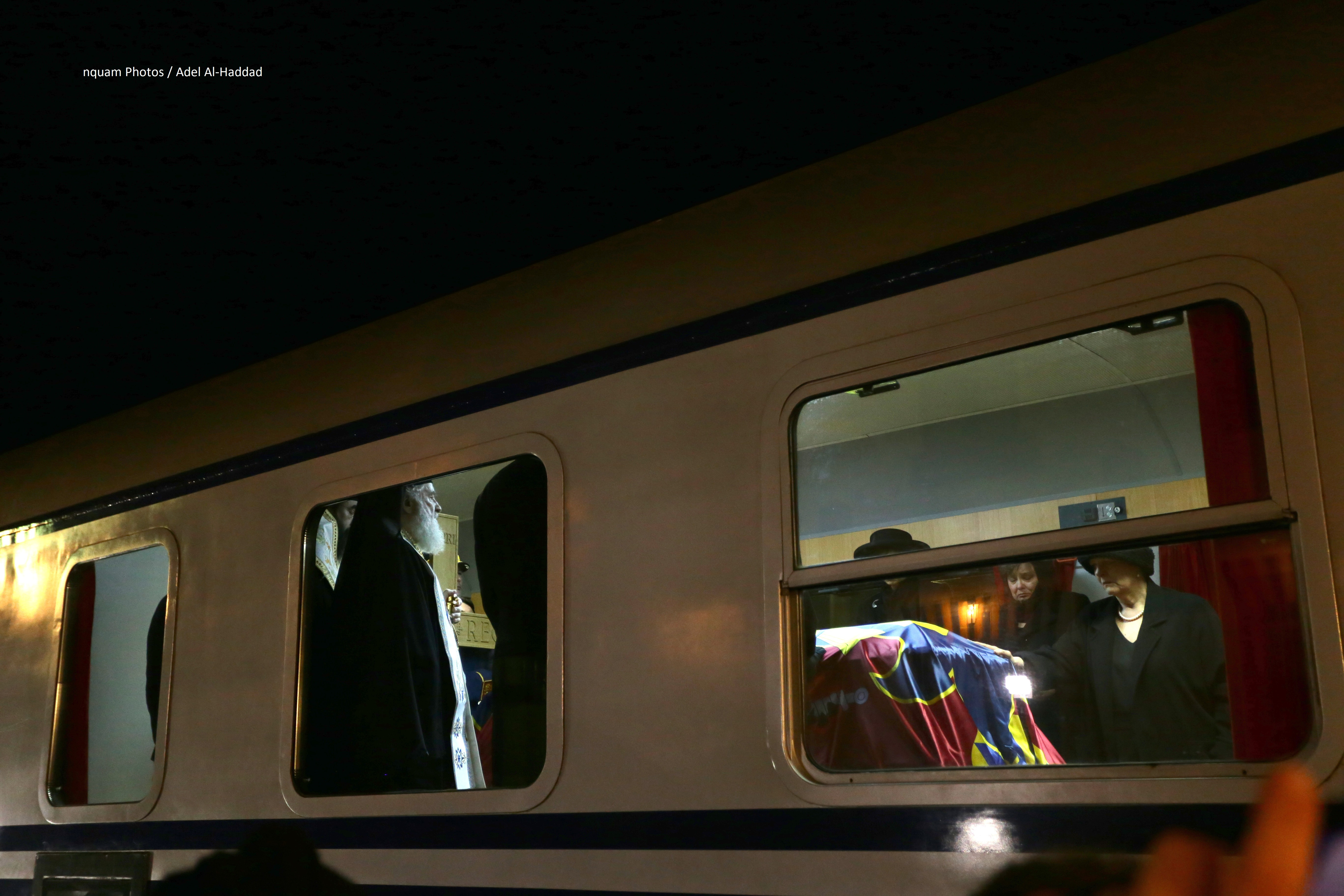 Trenul Regal ajunge in gara de la Curtea de Arges