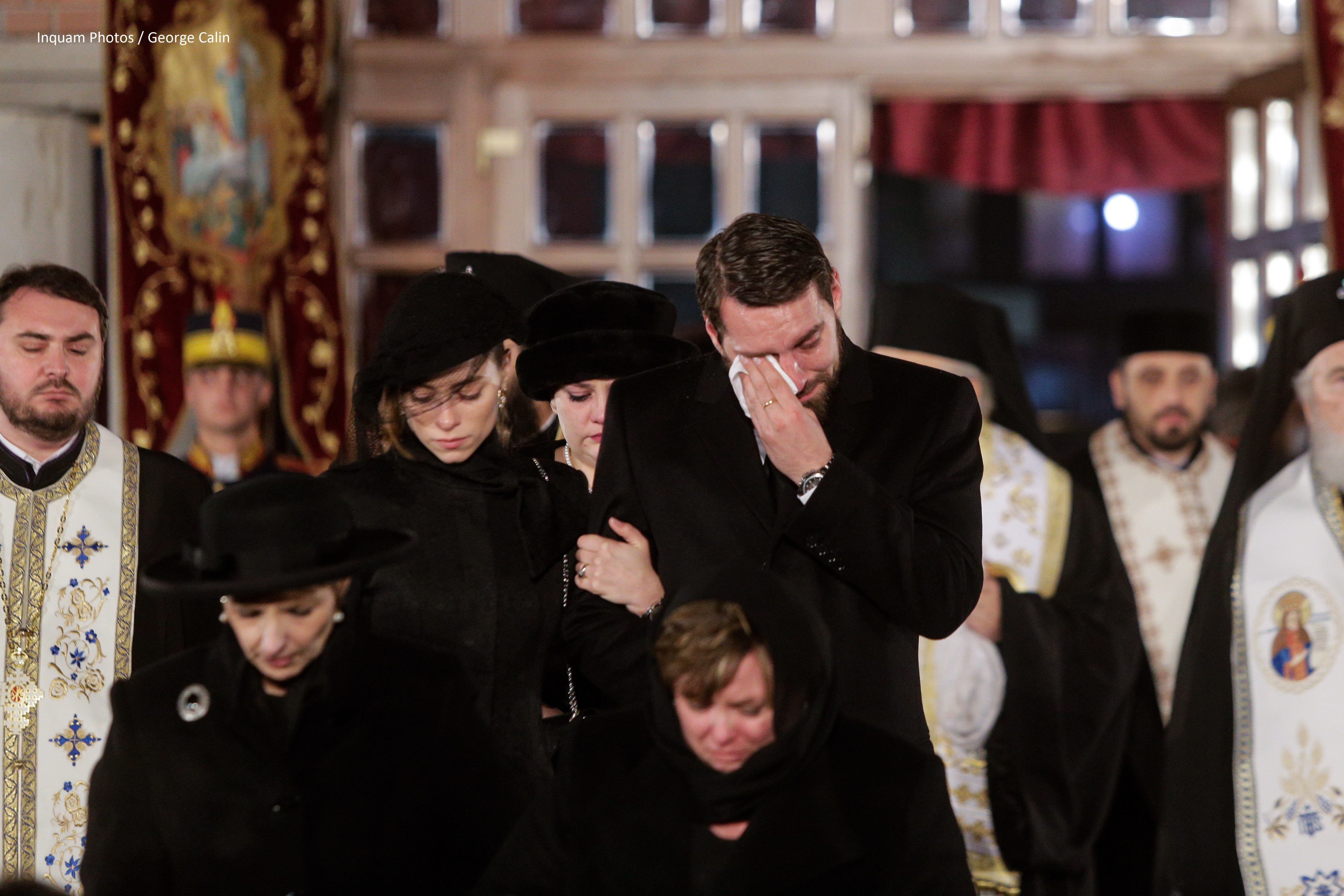 Fostul principe Nicolae la Curtea de Arges