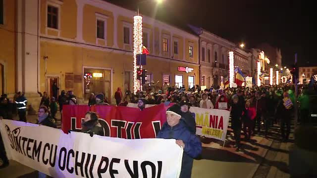 Proteste în Piața Universității, pe 20 ianuarie: ”Tot Clujul merge în București”
