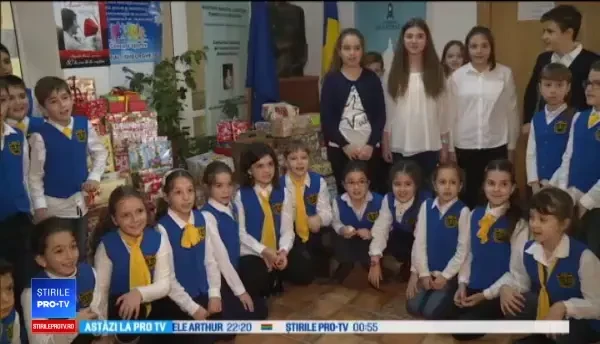 Magic Camp: elevii au oferit zeci de cadouri copiilor mai puțin norocoși