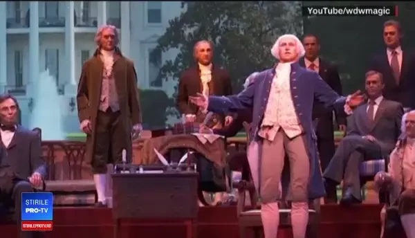 Donald Trump are o sosie robot, care a fost expusă la Galeria președinților americani