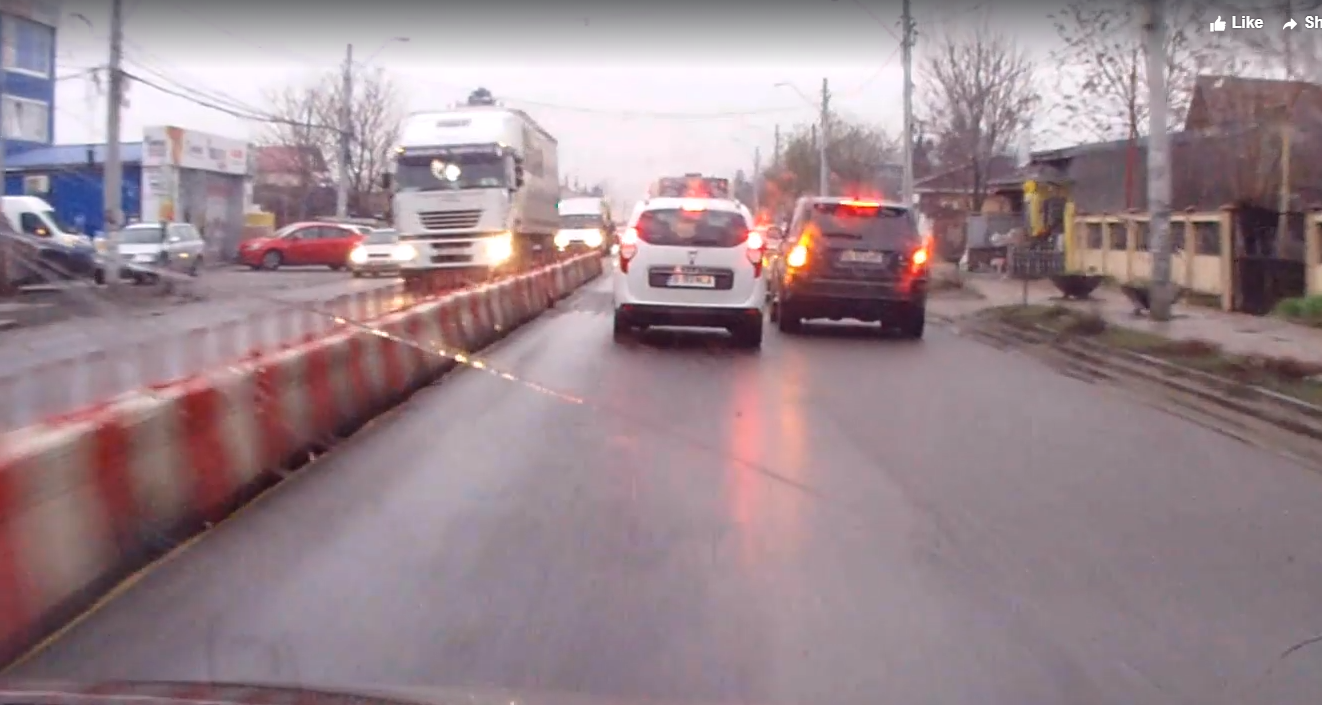 Șoferul unui Range Rover din Iași, la un pas să provoace o tragedie. VIDEO cu scenele violente în trafic