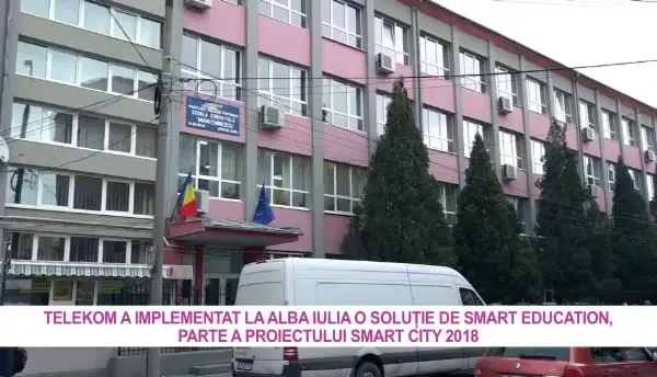 (P) Telekom a introdus Smart Education în 18 şcoli din Alba Iulia