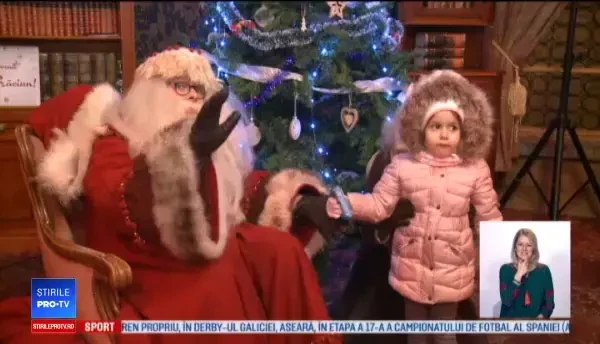 Reacția unui copil, întrebat dacă există Moș Crăciun