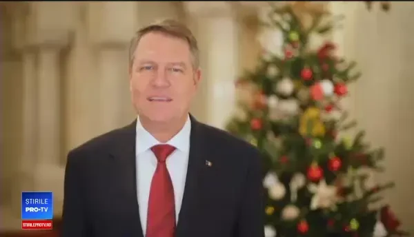 Iohannis, mesaj de Crăciun pentru români: Să ne arătăm aprecierea față de cei din jur