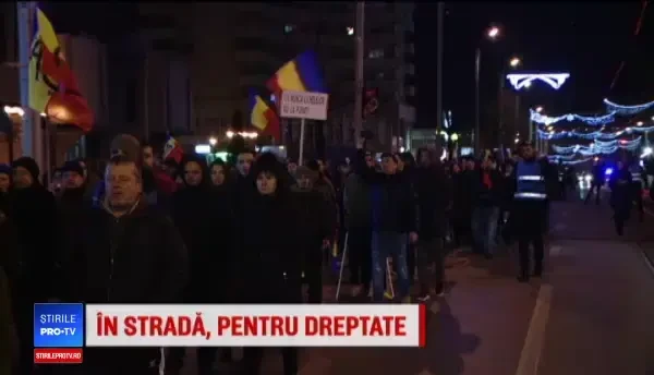 Filmul protestelor din Ajun de Crăciun. Voi pleca din ţară şi nu vreau asta