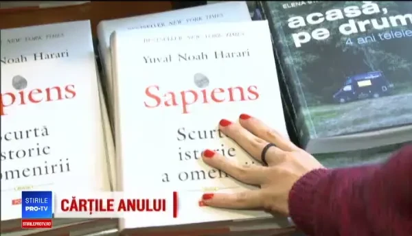 Cea mai vândută carte în 2017 în România: Sapiens, scurtă istorie a omenirii