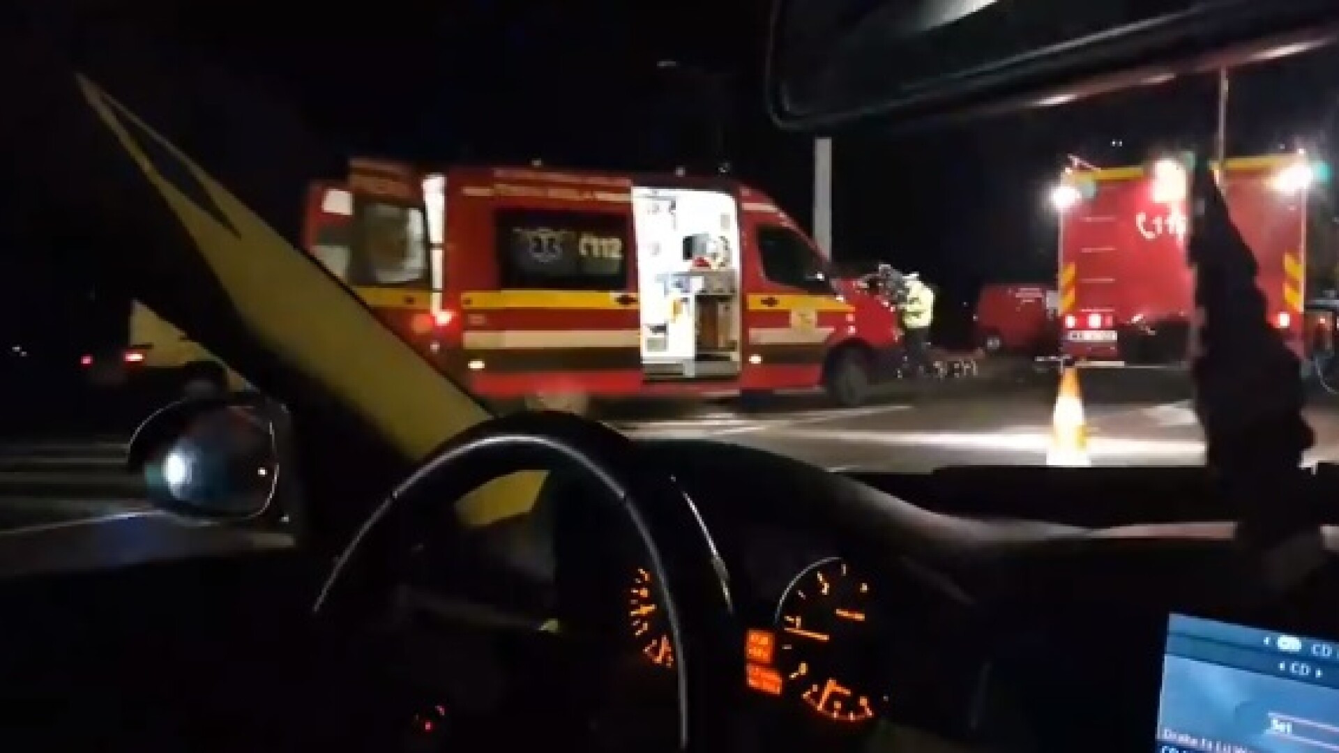 Polițist de frontieră din Oradea, mort într-un accident de circulație, în primele ore din 2018