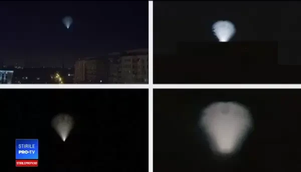 Obiectul misterios, pozat de sute de oameni din Rusia până în Alpii Austriei. Ipotezele lansate