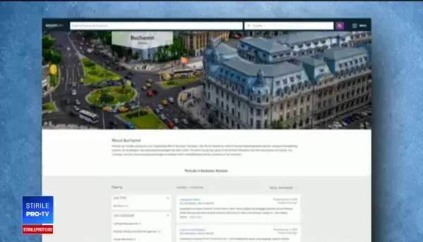 Amazon, cea mai mare companie de comerț online din lume, face angajări pentru noul sediu din București