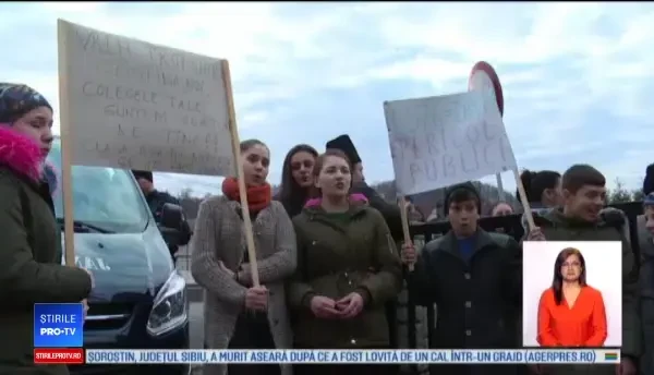 Protest pe drumul unde un minor a lovit 6 oameni. Alcoolemia uriașă pe care o avea acesta