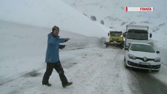 Iarna bate recorduri în Europa. În Alpii Francezi au fost ninsori fără precedent în ultimii 30 de ani