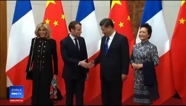 Emmanuel Macron, victorii comerciale în China: vânzarea de avioane Airbus